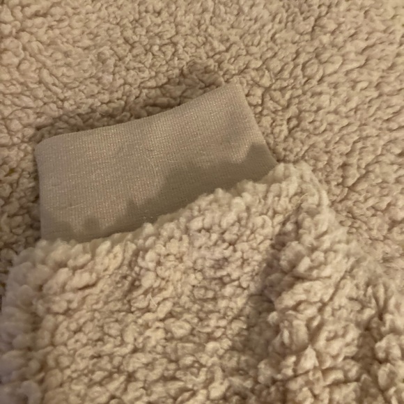 NWT Love Tree pink cropped fleece 1/4 zip, women’s size medium, very soft - Picture 8 of 8